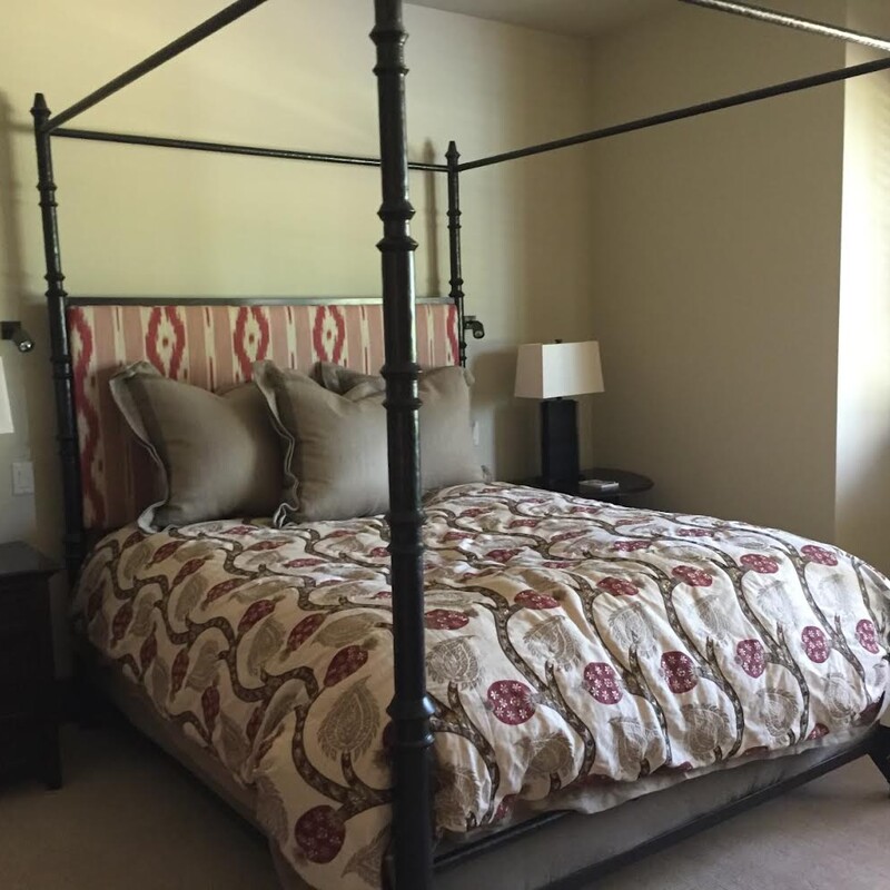 Iron Canopy Bed