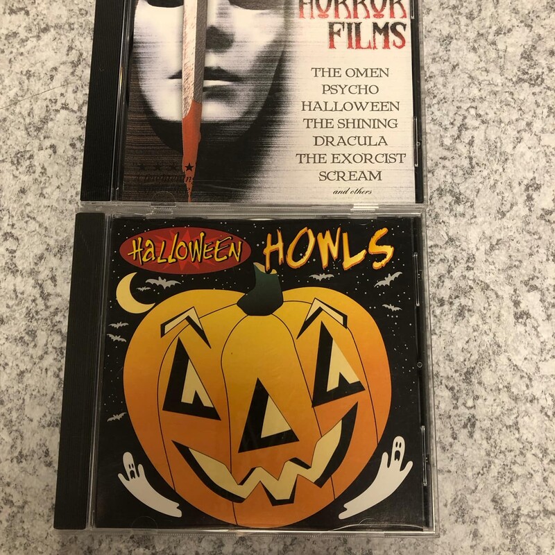 Set 2 Halloween Cds