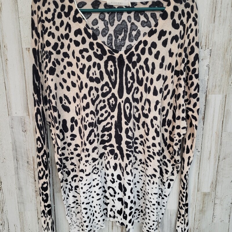 M Tan Cheetah Sweater