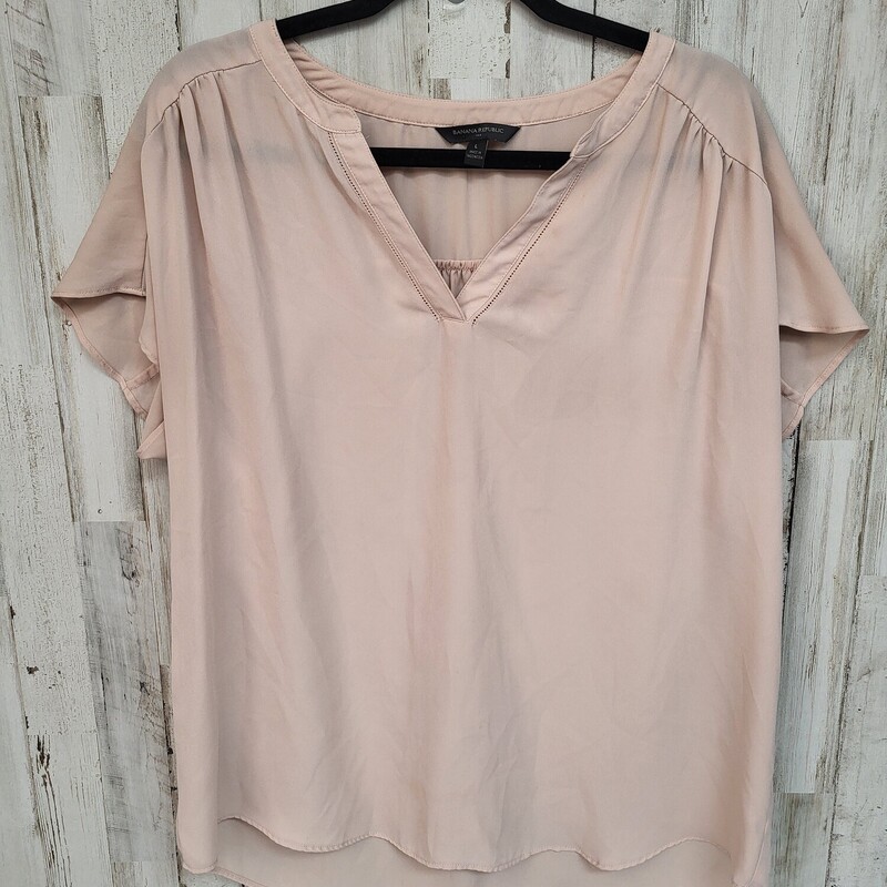 L Sheer Blush Top