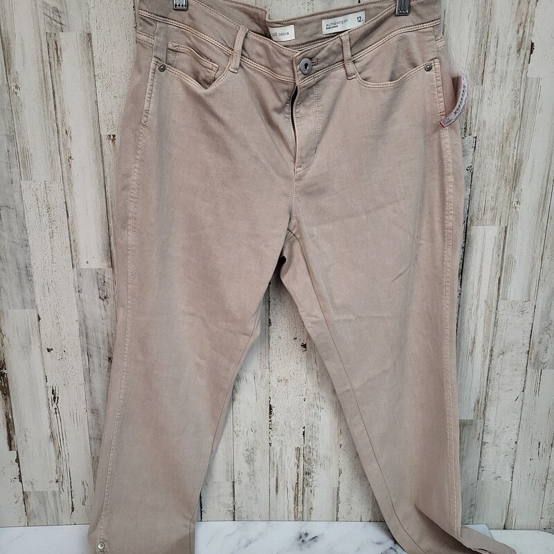 Sz12 Slim Ankle Tan Pants