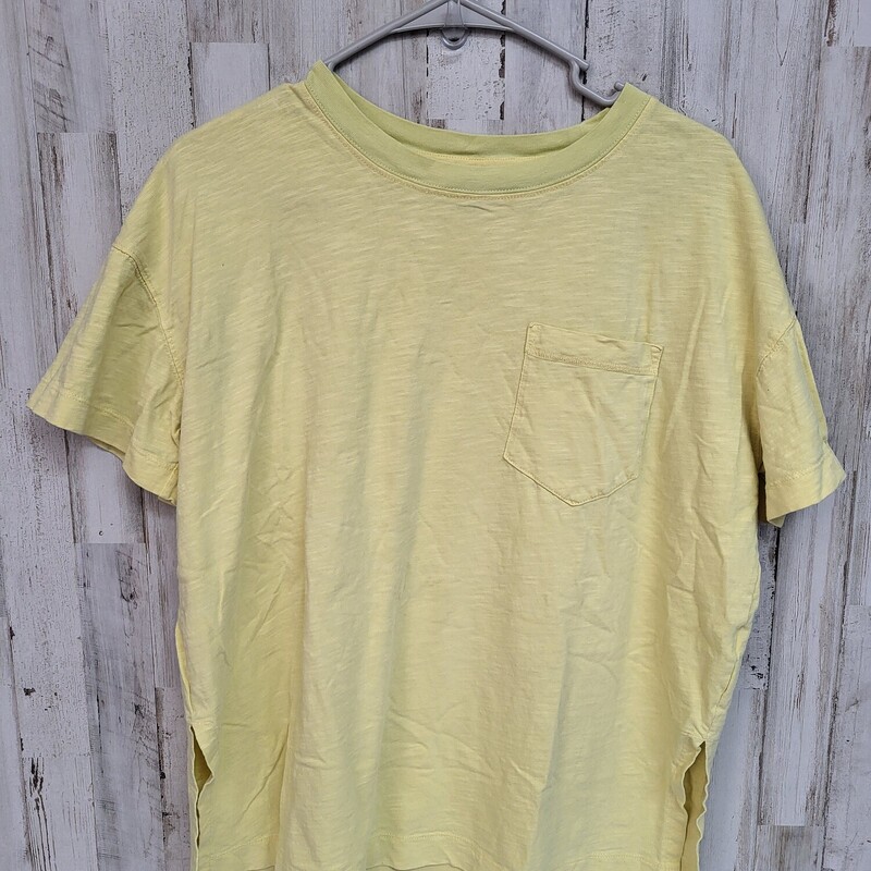 XS Yelllow Pocket Tee