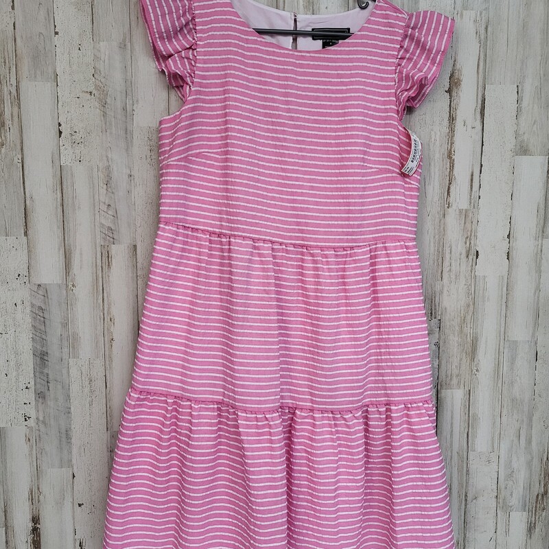 Sz8 Pink Stripe Dress