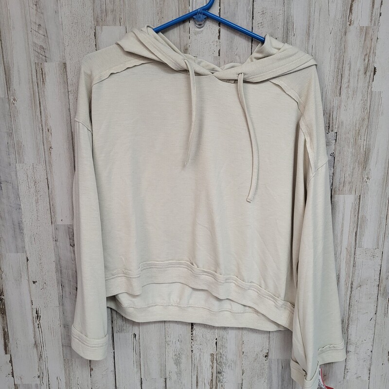 M Lt Beige Hoodie