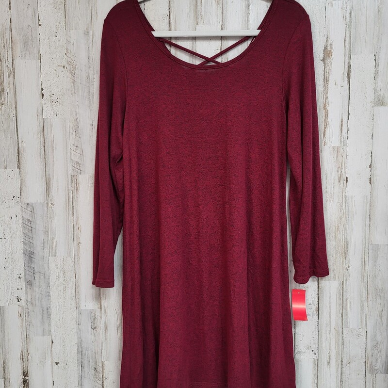 M Red Knit Dress