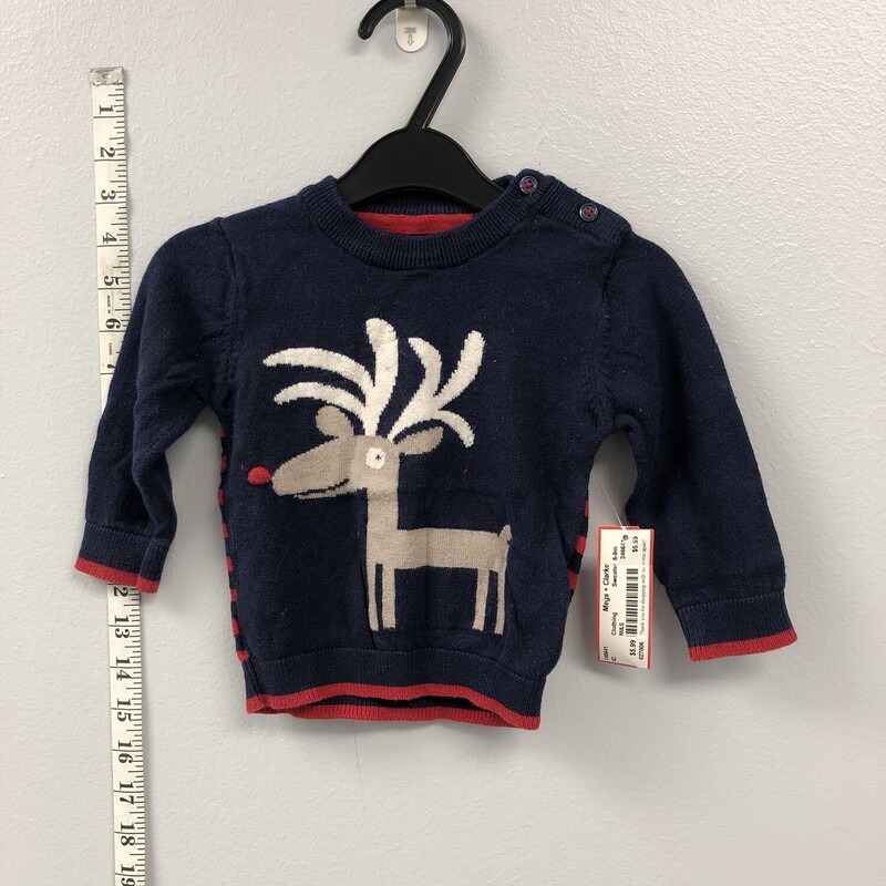 M&S, Size: 6-9m, Item: Sweater