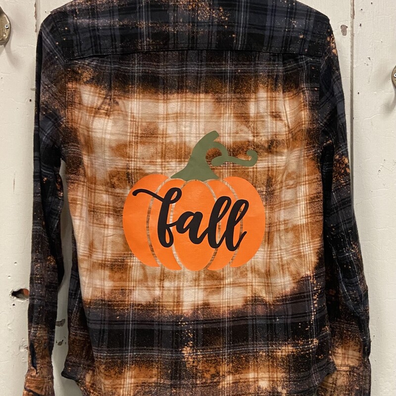 Blk/org Flannel Pumpkin<br />
Blk/org<br />
Size: Small