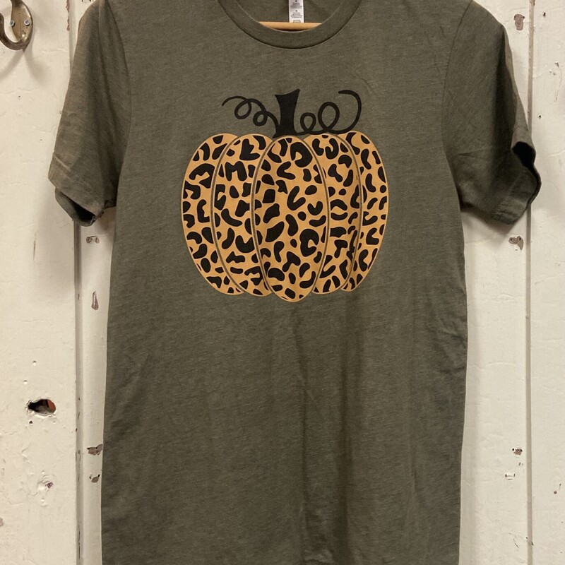 Grn/leopard Pumpkin Tee