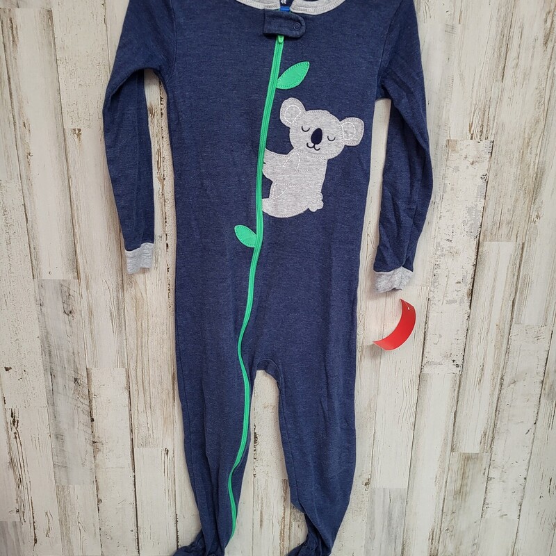 4T Blue Koala Sleeper, Blue, Size: Boy 2T-4T