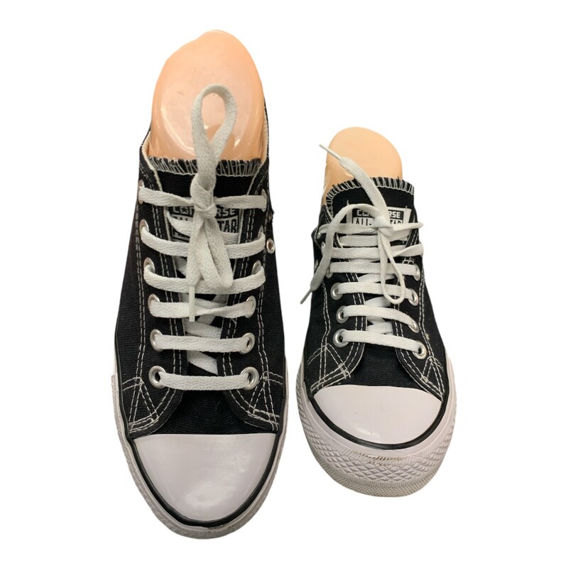 Converse, Blk/whit, Size: 7.5