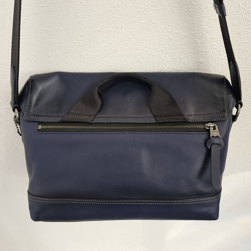 Coach, Blue, Size: Messenger