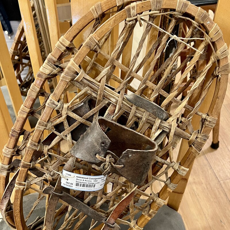 1942 Vintage Lund Snowshoes