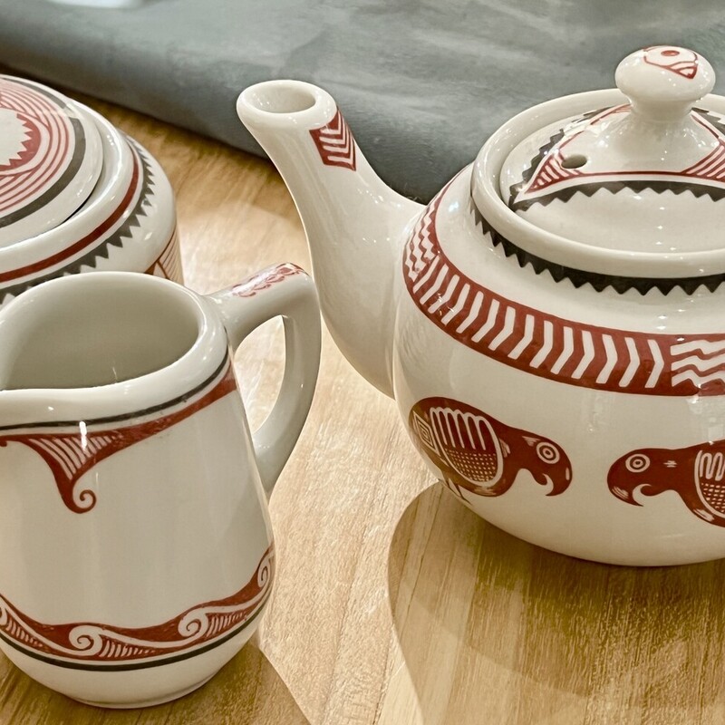 Tea Set Mimbreno Designs