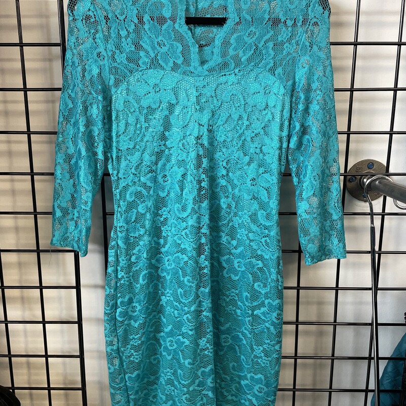 Bkmgc Lace, Teal, Size: 2