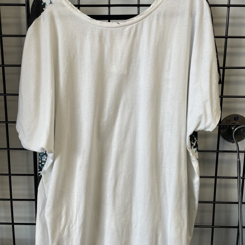 Penningtons Tee, Whi/gree, Size: 3X