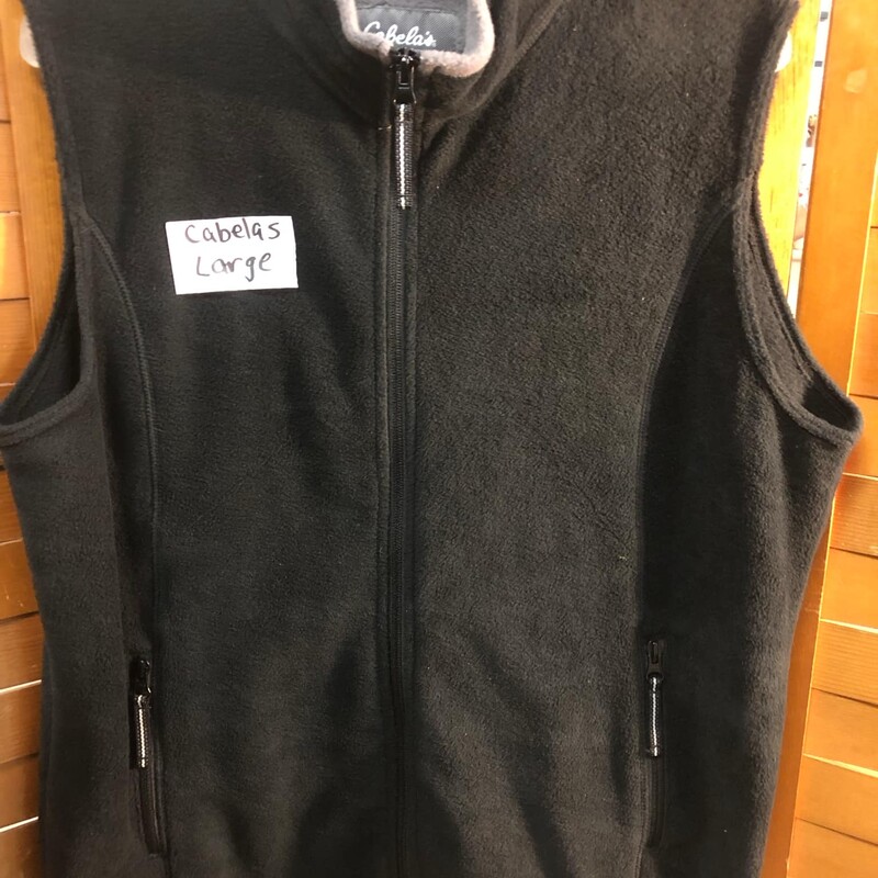 Black Cabelas Vest