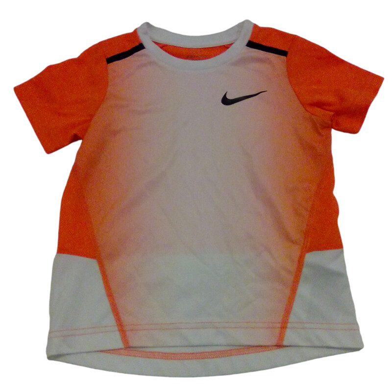 Shirt:white/Orange