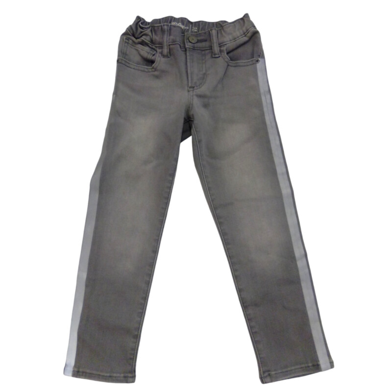 Pants:Grey Jeans W/stripe, Girl, Size: 5t

Located at Pipsqueak Resale Boutique inside the Vancouver Mall, Suite 230, (upstairs between Round 1 and Golds Gym) or online at: #pipsqueakresale

All items are photographed prior to being steamed. Cross posted, items are located at #PipsqueakResaleBoutique, payments accepted: cash, paypal & credit cards. Any flaws will be described in the comments. More pictures available with link above. Local pick up available at the #VancouverMall, tax will be added (not included in price), shipping available (not included in price, *Clothing, shoes, books & DVDs for $6.99; please contact regarding shipment of toys or other larger items), item can be placed on hold with communication, message with any questions. Join Pipsqueak Resale - Online to see all the new items! Follow us on IG @pipsqueakresale & Thanks for looking! Due to the nature of consignment, any known flaws will be described; ALL SHIPPED SALES ARE FINAL. All items are currently located inside Pipsqueak Resale Boutique as a store front items purchased on location before items are prepared for shipment will be refunded.

#resalerocks #pipsqueakresale #shopvanmall #vancouverwa #portland #reusereducerecycle #fashiononabudget #chooseused #consignment #savemoney #shoplocal #weship #keepusopen #shoplocalonline #resale #resaleboutique #mommyandme #minime #fashion #reseller #usedclothing #usedtoys #secondhand #consign #store #clothes #womensclothes #kidsclothes