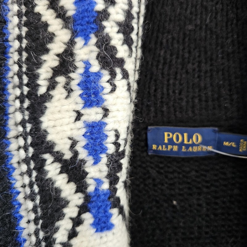 POLO Ralph Lauren, Blkblue, Size: M/large