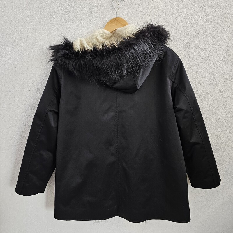 Kate Spade Faux Fur, Black, Size: 10