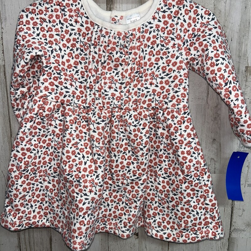 9M White Floral Sweatshir