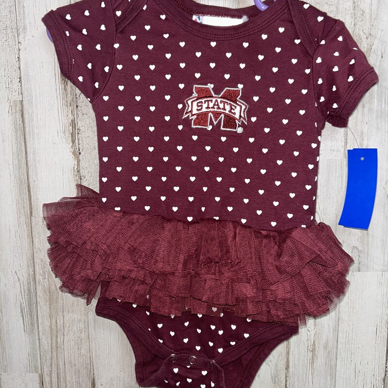 12M MSU Tutu Onesie