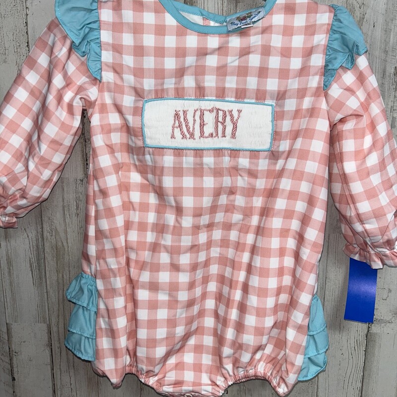 18M Peach Smock Avery Bub