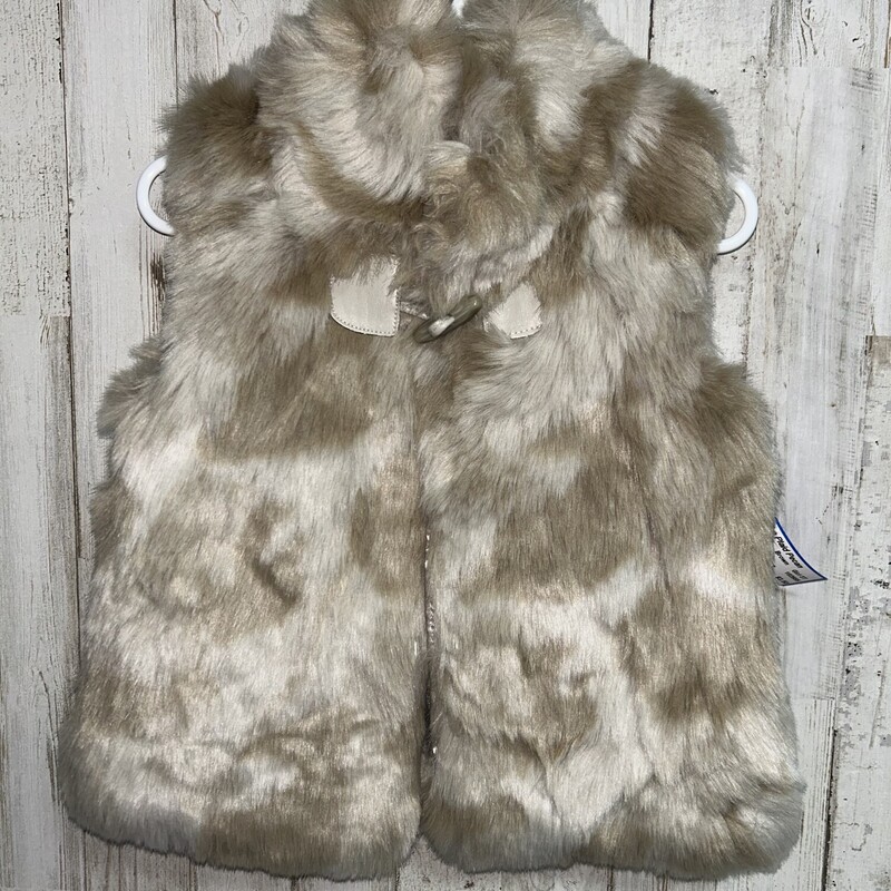 3T Brown Fur Vest