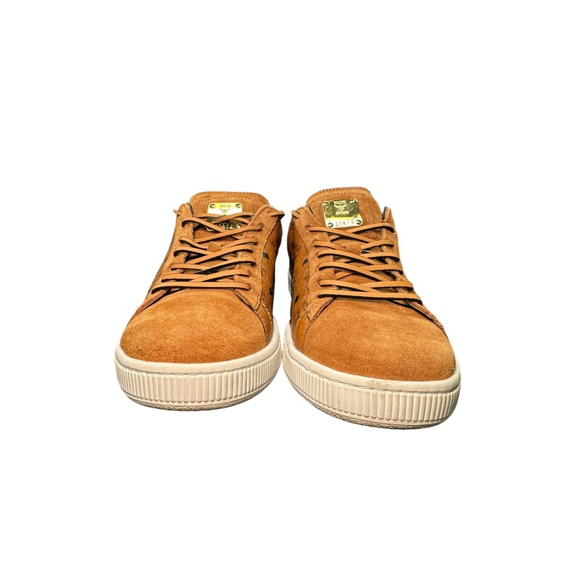 MCM X Puma Brown Suede<br />
Brown<br />
 Size 8<br />
 Comes with box and dust bag.