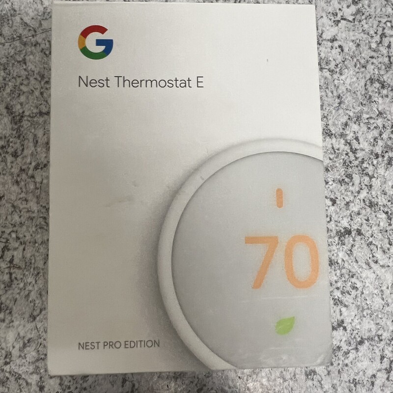 Google Nest Thermostat E, White