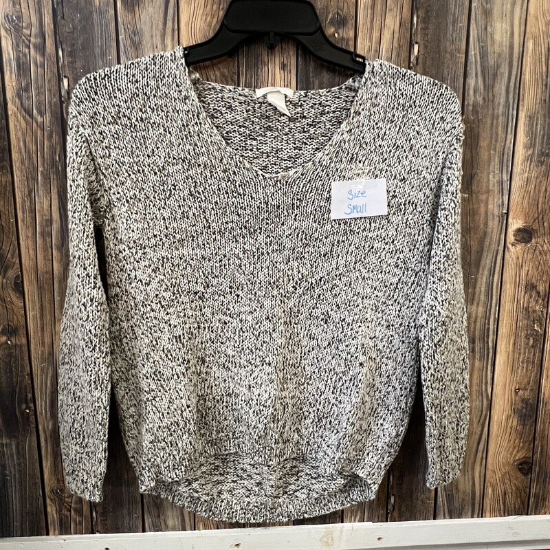 Tan/white Sweater, Size: Small