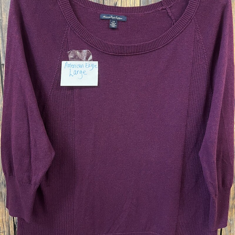 Purple American Eagle Swe, Size: Large