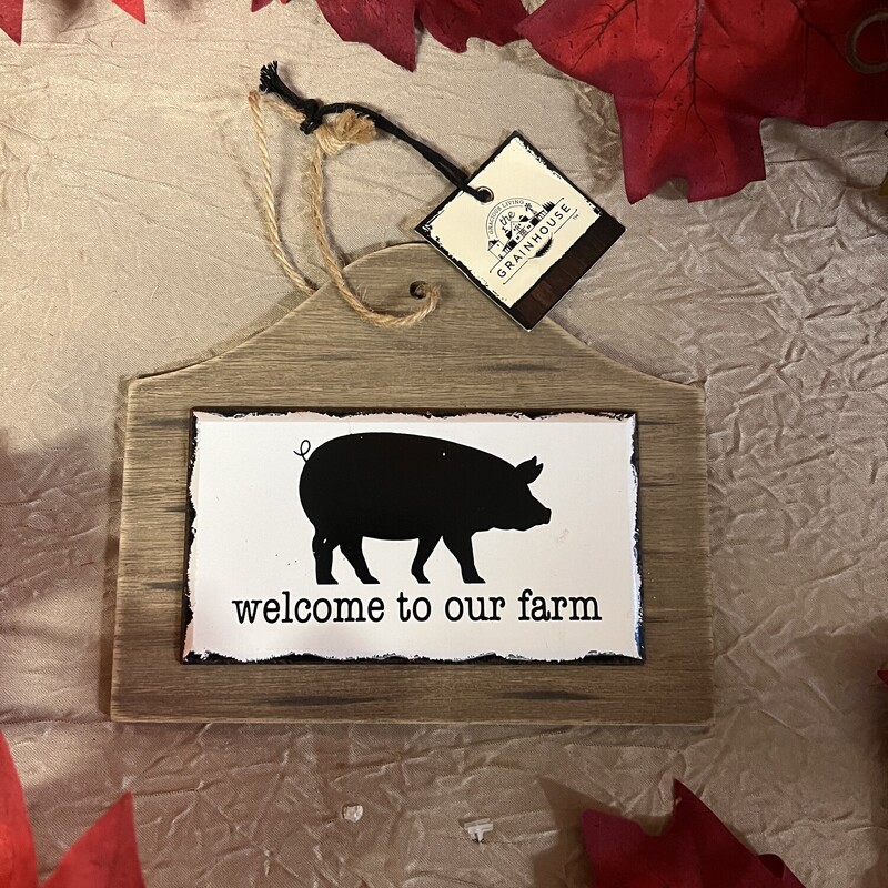 Welcome To Our Farm, Size: Small