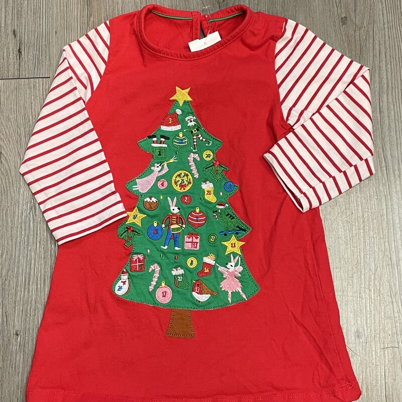 Christmas Tree Dress, Multi, Size: 12-18M