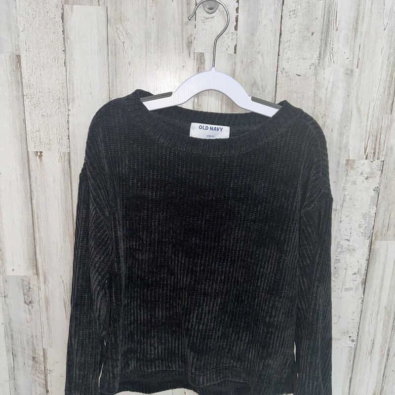 6/7 Black Knit Sweater