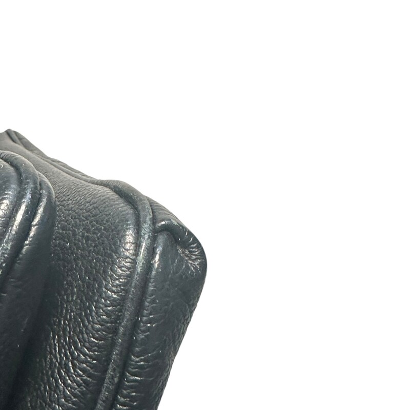 Louis Vuitton Twice Black Empreinte Leather Crossbody<br />
Brass Hardware<br />
Single Adjustable Shoulder Strap<br />
Single Exterior Pocket<br />
Alcantara Lining & Single Interior Pocket<br />
Snap Closure at Front<br />
Dimensions:<br />
Shoulder Strap Drop: 23.5<br />
Height: 6.25<br />
Width: 9<br />
Date Code: AR2106<br />
<br />
* Some minor marks on hardware and small mark on leather strap<br />
<br />
Depth: 1.25<br />
<br />
Does not include original dust bag or box.