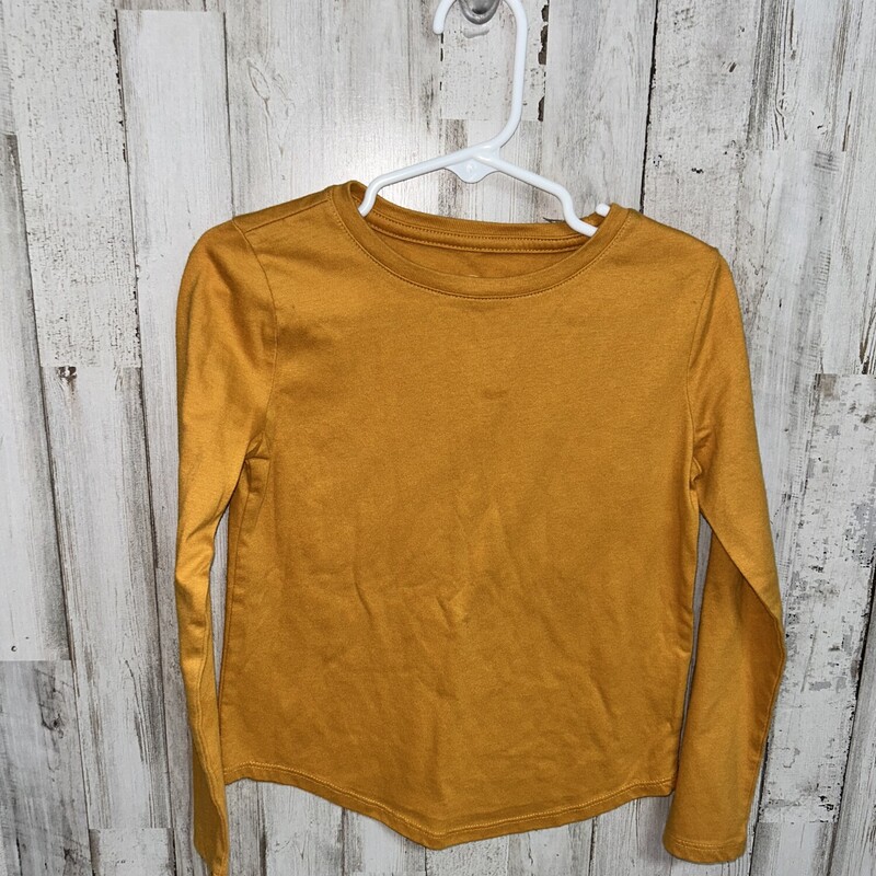 4/5 Yellow Longsleeve Tee, Yellow, Size: Girl 4T