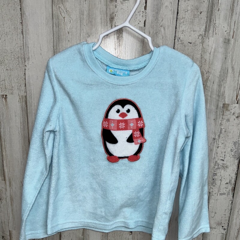 4 Lt Blue Penguin Top