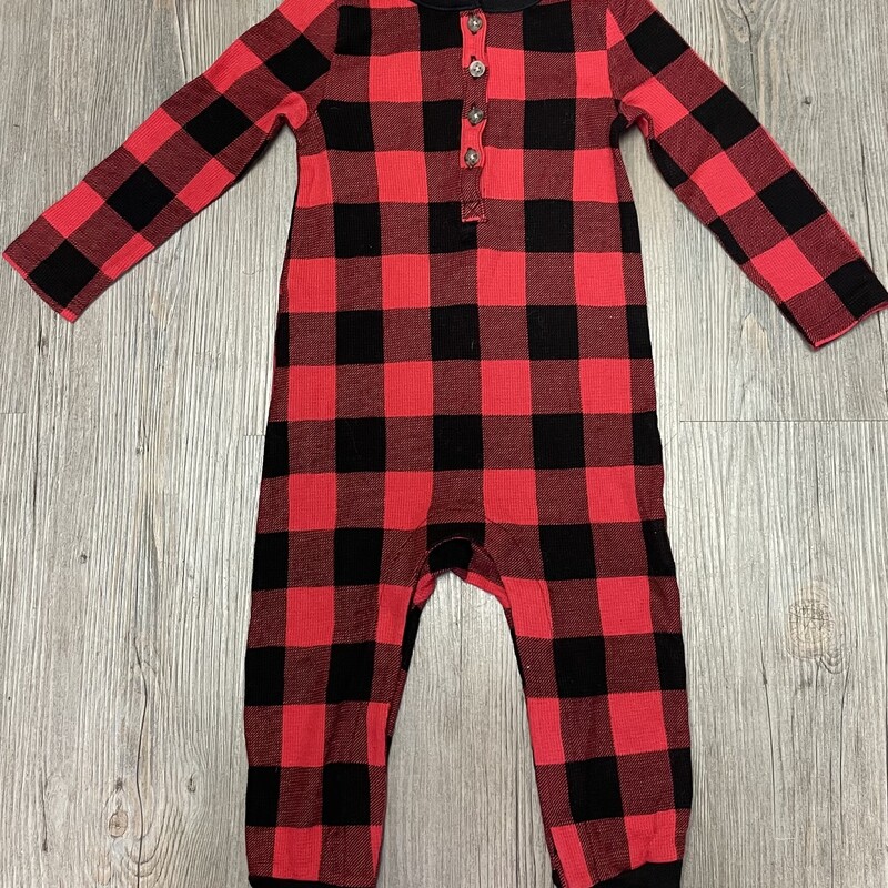 Old Navy Pj Onesie, Red, Size: 18024M