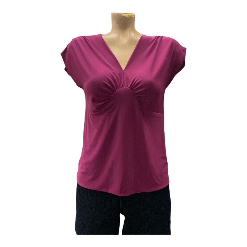 FrankLyman Top, Purple, Size: M