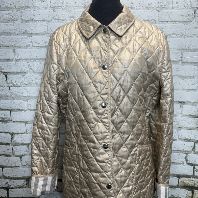 Burberry, Gold, Size: Medium