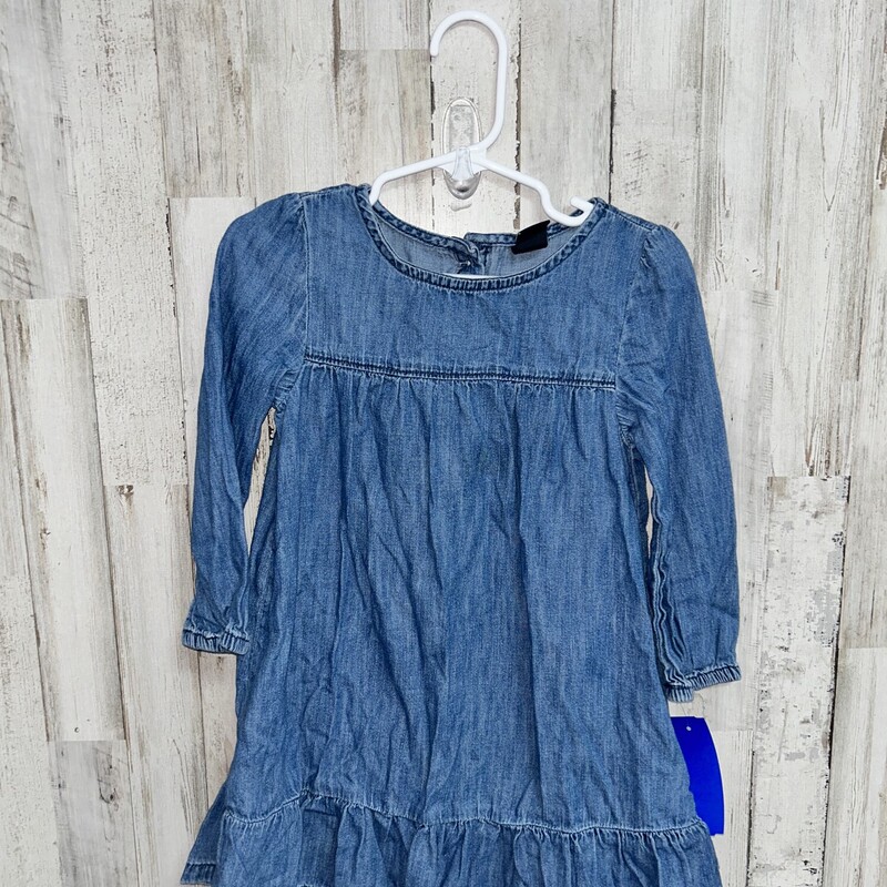 4 Denim Peplum Dress