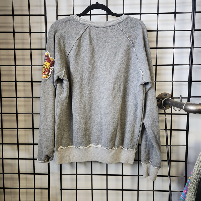 Gryffindor Sweatshirt, Grey, Size: M