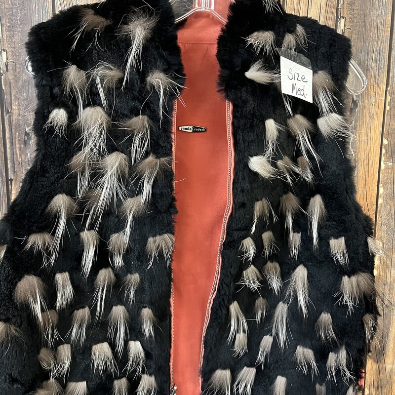 Feather Vest, Size: Med