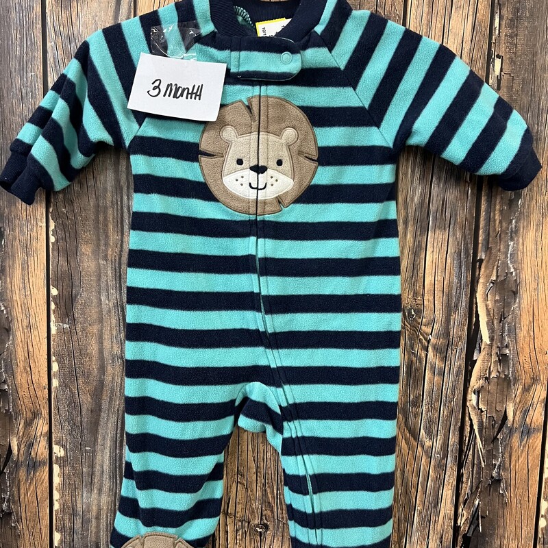 Teal/blue Stripe Boy Flee