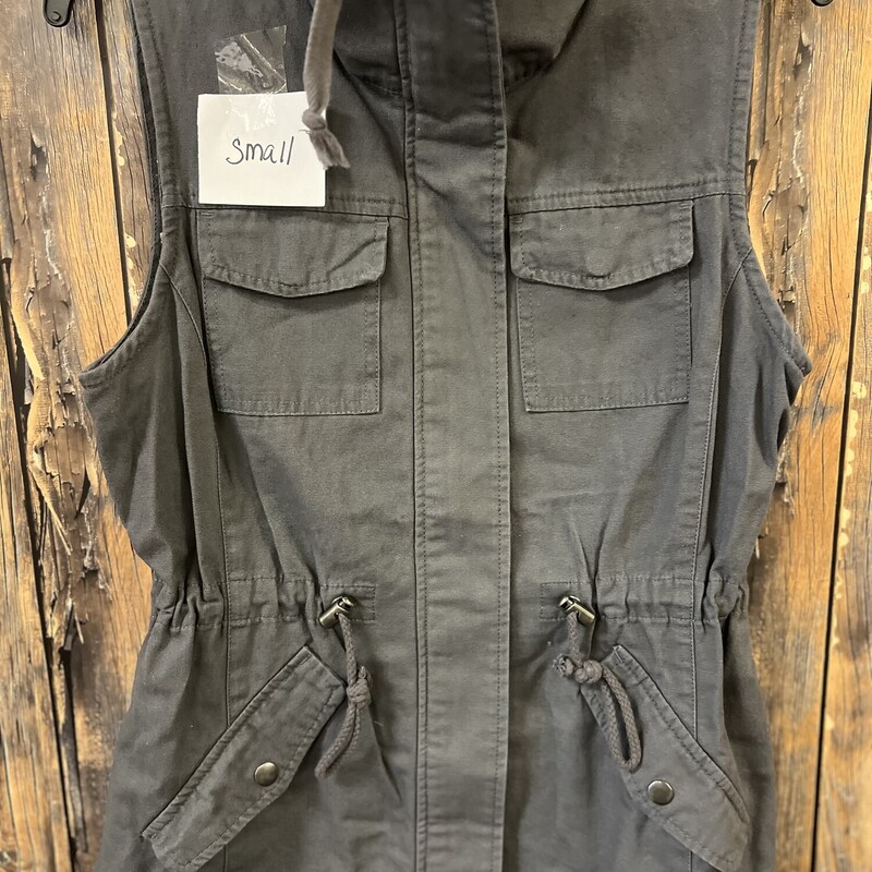 Gray Vest, Size: S