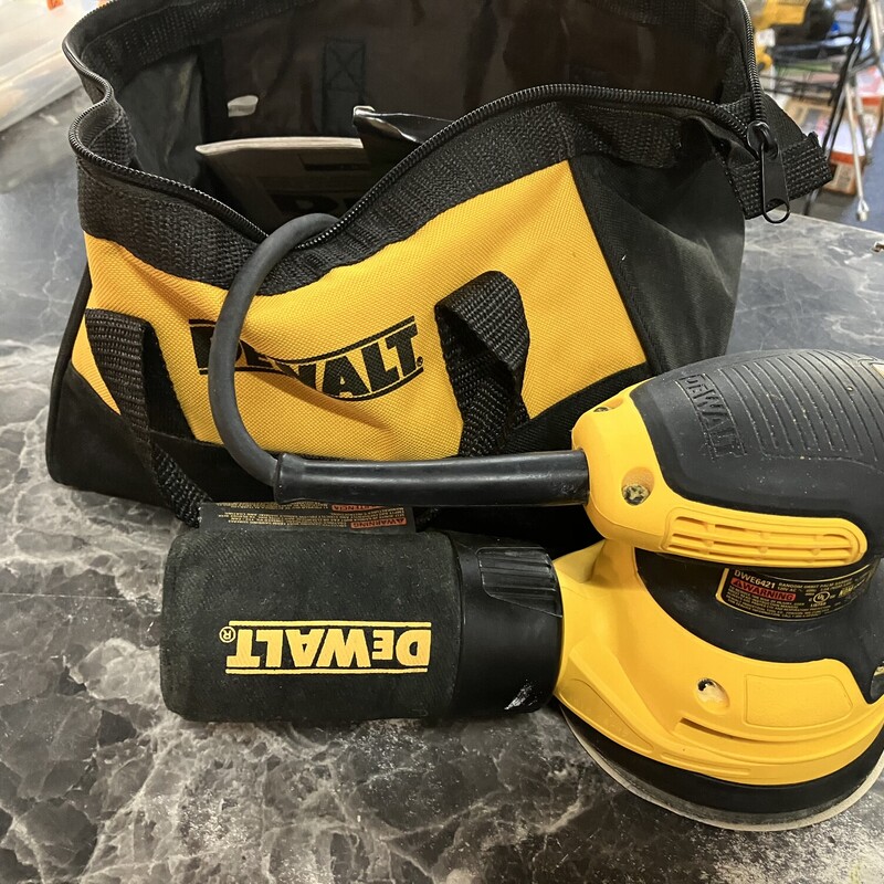 Random Orbital Sander, Size:5in  DeWalt
DWE6421