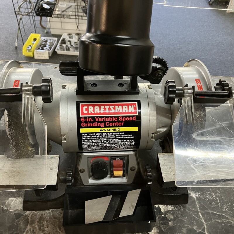 Var Speed Bench Grinder