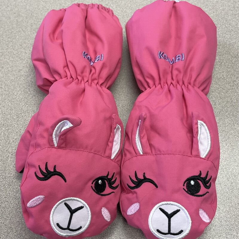 Kombi Mitts, Pink, Size: 2-3Y