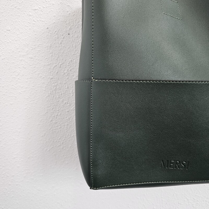 MERSI Vegan, Green, Size: Mdtote